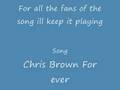 Subscribe Video - Chris Brown Forever