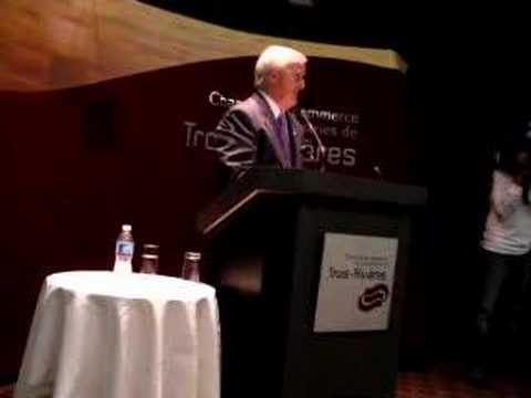 Brian Mulroney à Trois-Rivières