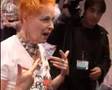 VIVIENNE WESTWOOD DESIGNER AT WORK
