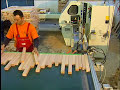 Produktion von keilverzinkten Massivholzplatten für Treppen- und Möbelbau aus Buche. www.arbeitsplatten-shop.de