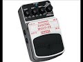 Samples amadores gravados com mic do PC apenas para ilustrar este pedal da Behringer que possui Flanger, Chorus, Phaser, Delay, Tremolo e Pitch Shifter.Guitarra Fender Talon IV HeartfieldAmp: Fender Ultra Chorus Solid StateMicrophone: PC micTODOS OS SAMPLES FORAM GRAVADOS NO CANAL CLEAN DO AMP.Marcos 