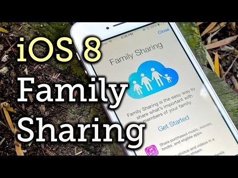 how to enable family sharing