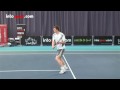 Tennis Backhand Volley Technique