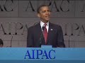 Barack Obama at AIPAC