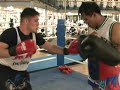 Muay Thai Pad Work