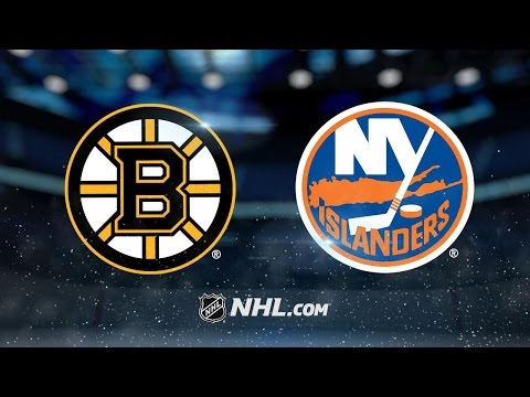 Nash's two goals lead Bruins past Islanders, 2-1