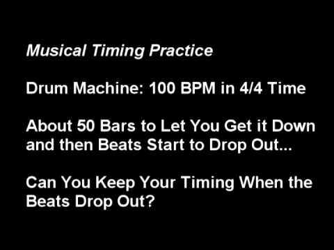 how to practice timing on guitar