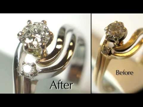 how to remove rhodium plating