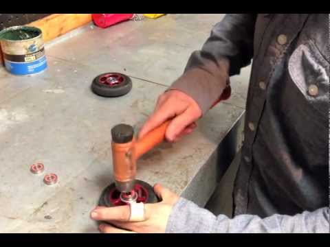 how to remove bearings