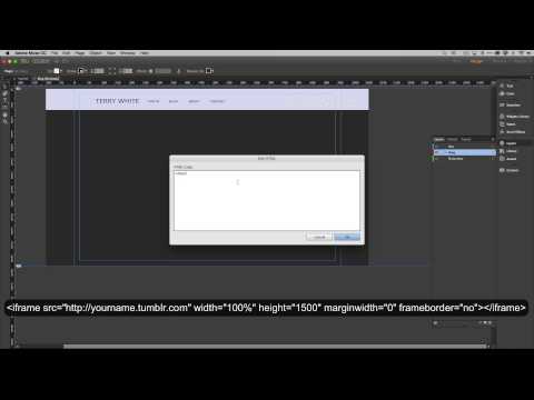 how to attach blog to website