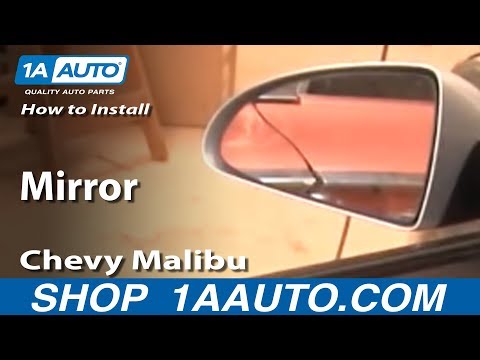 How To Install Replace Side Rear View Mirror Chevy Malibu 04-08 1AAuto.com