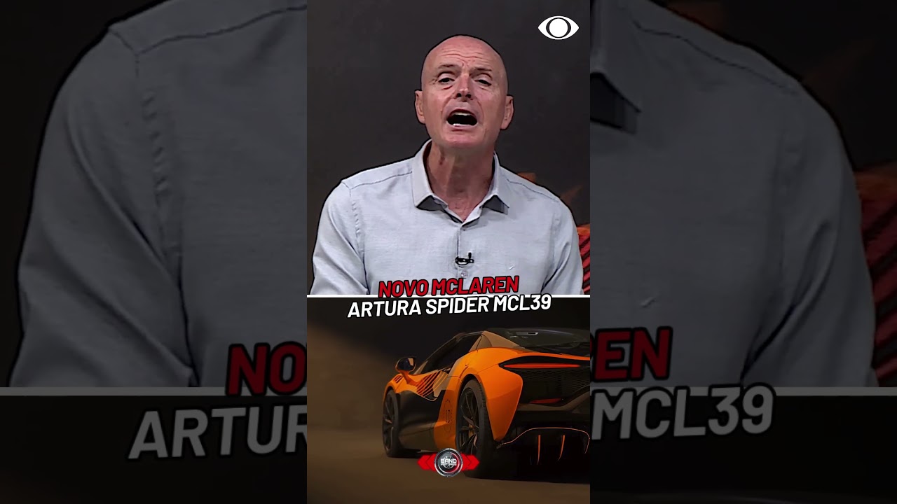 Novo McLaren Artura Spider MCL39 #automobile #bandmotores #mclaren #mclarenf1