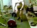 videos de God deadlifting in his underwear briefs!