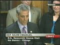 Rahm Emmanuel on Stem Cell Research Veto Rahm Emmanuel on Stem Cell Research Veto