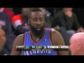 James Harden somehow gets fouled by hooking Steve Blake.