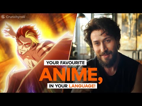 CrunchyRoll-Now In Hindi, Tamil, and Telugu