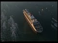 Queen Mary 2 - Cineflex Aerial Footage Helicam - Auckland NZ