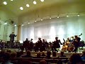 The Turku Filharmonic Orchestra held a concert in which they played theme songs from different scifi movies. Including Star Wars, ET, 2001: A Space Odyssey etc. I filmed them playing the Star Wars theme.