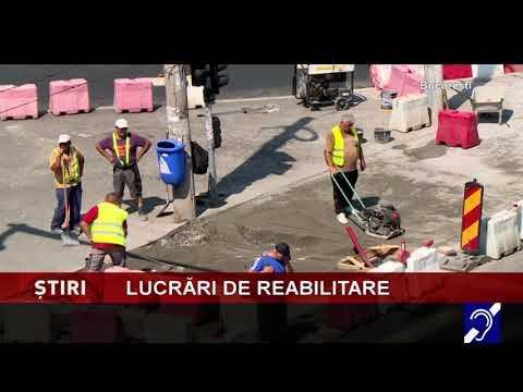 Lucrări de reabilitare a pasajelor din Capitală