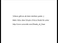 shade of aran guide (TS2) shade of aran guide (TS2)