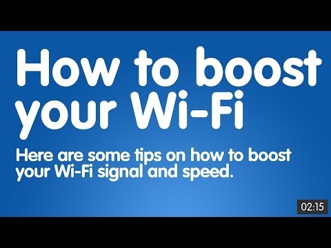 how to boost wifi