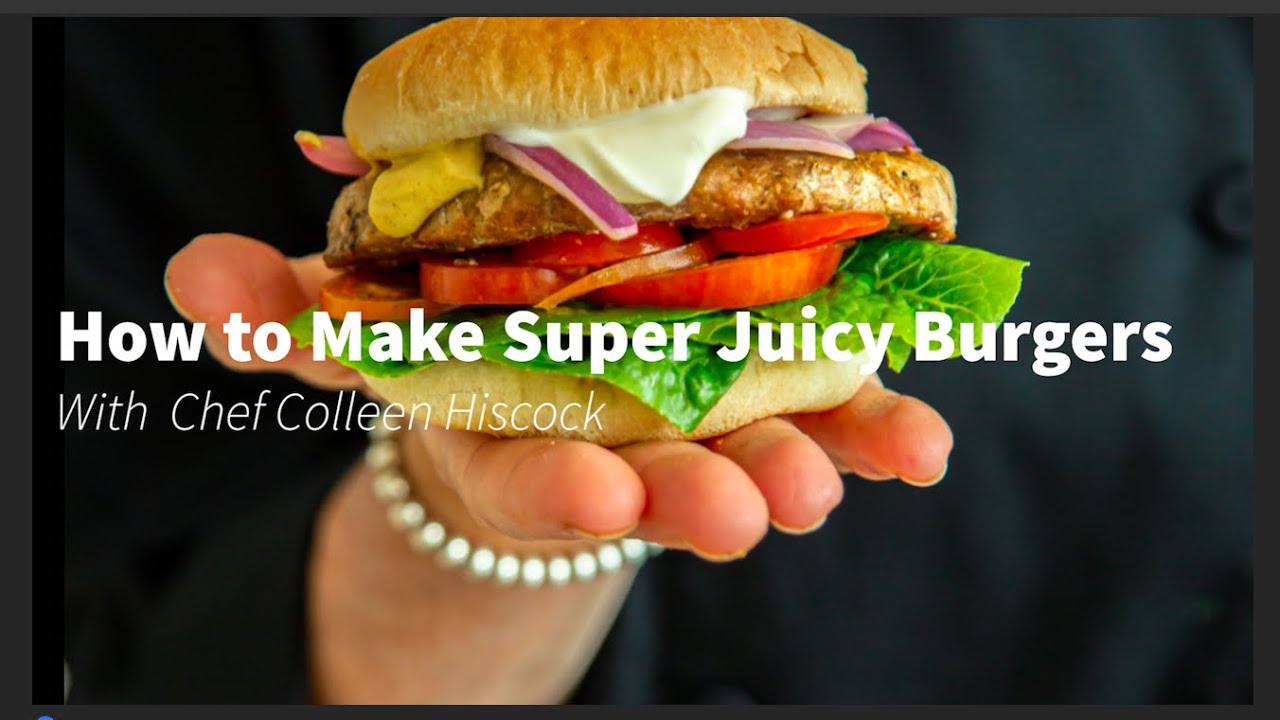 How to Make Super Juicy Burgers