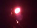 Fire thrower at drum circle clear lake Iowa 2008