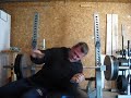 325 lbs x 6 reps (at 205 lbs)