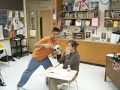 Mrs. Campbell scared Mrs. Campbell scared
