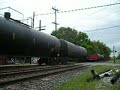 CSX Freight Train through Gaithersburg, 5/5/07 2