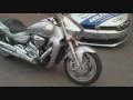 Suzuki Intruder M 1800 R + Harley Davidson Dyna Wide Glide.wmv