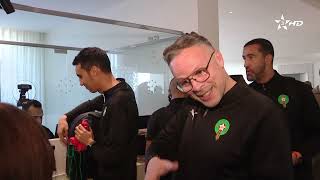 بعثة المنتخب الوطني لكرة القدم تتوجه إلى إسبانيا