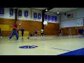 Last play at dodgeball game