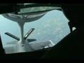 KC-135 Stratotanker refueling flight