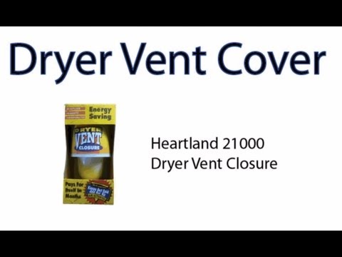 how to cover an old dryer vent