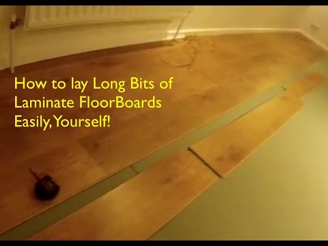 how to fit floorboards