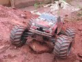 TRAXXAS EMAXX  Bashing Jumping and Crashing!