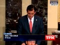 Reid, Cruz Battle On Senate Floor
