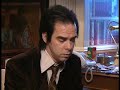Nick Cave Interview (Pt. 1 of 4: Habits and Routines)