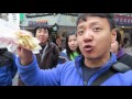 Super Flaky Scallion Pancake - Taipei Taiwan 天津葱抓餅 天津
