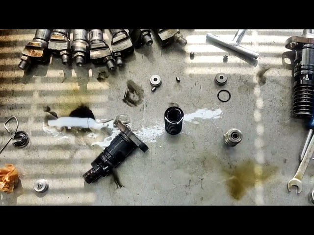 Ремонт ТНВД КАМАЗ 33-10 нагнетатель клапан развалился