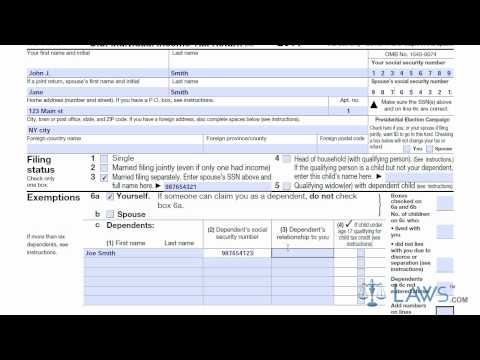 how to fill tax return