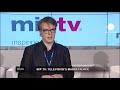 www.euronews.com Television is becoming increasingly global. The programs we see on our screens, whether documentaries or soap operas, quiz programmes or films, are produced in various countries around the world. However there is one place where all of those working in this sector meet up. MipTv, in Cannes, France. It is the largest event of its kind in the world, and over 11000 people from over 100 countries gather in Cannes to buy and sell TV shows. It is a huge market for the television. But how well does this market work? And what products can be found here? Anne de Kerckhove, Director of Entertainment Division at Reed MIDEM told euronews about the event: 