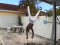 hand balancing practis #2