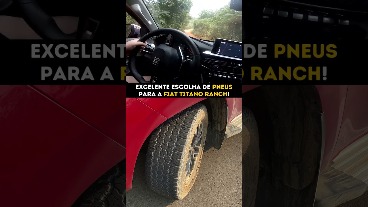 Excelente escolha de pneus para a Fiat Titano Ranch! #fiattitano