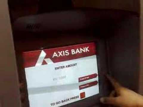 how to recover axis bank debit card pin
