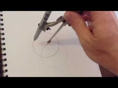 how to draw flower of life