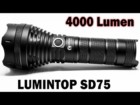 Lumintop SD75 4000 Lumen super helle Taschenlampe | Magicbiber