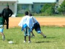 Bimini Flag Football - Tavin makes the TD