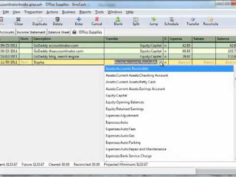 how to budget in gnucash